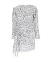 Isabel Marant Étoile Isabel Marant Etoile Printed Viscose Dolce Dress In White