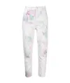 Isabel Marant Étoile Isabel Marant Etoile Wool Printed Jeans In White