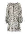 Isabel Marant Étoile Abstract-print Shift Dress In Gray