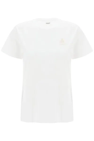 ISABEL MARANT ÉTOILE ISABEL MARANT ETOILE ABY REGULAR FIT T SHIRT