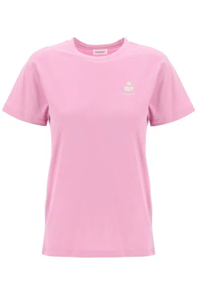 Isabel Marant Étoile Aby Regular Fit T-shirt In Rosa