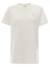 Isabel Marant Étoile Isabel Marant Etoile Aby Regular Fit T-shirt In White