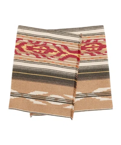 ISABEL MARANT ÉTOILE ISABEL MARANT ÉTOILE ADELAIDE PATTERNED JACQUARD MINI SKIRT