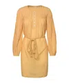 Isabel Marant Étoile Adeliani Dress In Yellow