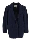 Isabel Marant Étoile Adilinko Jacket In Na Navy