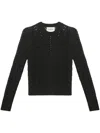 Isabel Marant Étoile Adonis Sweater In 01bk Black