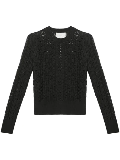 Isabel Marant Étoile Adonis Sweater In 01bk Black