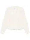 Isabel Marant Étoile Adzara Bluse In Weiss