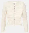 Isabel Marant Étoile Ajaline Cotton Cardigan In White
