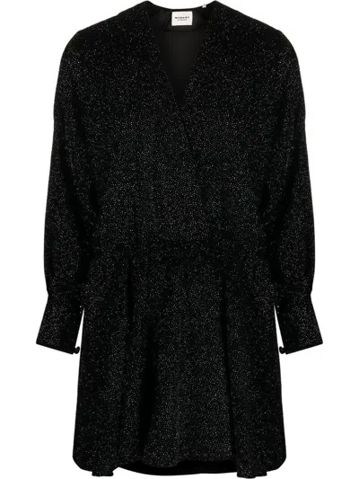 ISABEL MARANT ÉTOILE ISABEL MARANT ÉTOILE ALEXANDE VELVET MINI DRESS