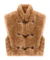 Isabel Marant Étoile Marant Etoile Women Alisa Faux Fur Vest In Brown