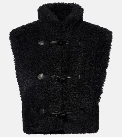 Isabel Marant Étoile Alisa Vest In Black