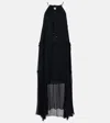 Isabel Marant Étoile Knee Length Dress With Drawstring Halter Neck In Black