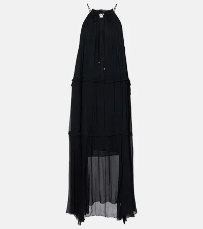 ISABEL MARANT ÉTOILE ALITA CHIFFON MIDI DRESS
