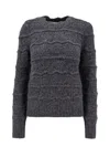 Isabel Marant Étoile Alpaca Blebd Sweater With Embroideries