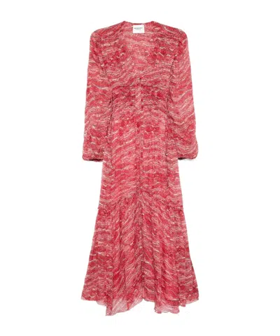 ISABEL MARANT ÉTOILE ISABEL MARANT ÉTOILE AMARA V-NECK MAXI DRESS