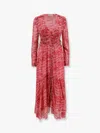 Isabel Marant Étoile Amara Dress In Red
