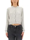 Isabel Marant Étoile Buttoned Straight Hem Knitted Cardigan