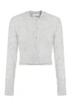 Isabel Marant Étoile Isabel Marant Etoile Amenita Wool-blend Cardigan In Grey