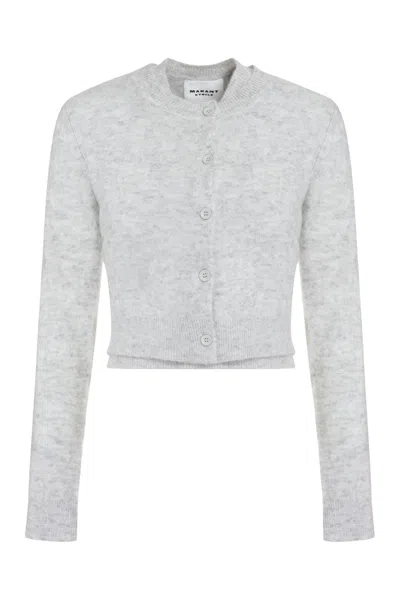 ISABEL MARANT ÉTOILE AMENITA WOOL-BLEND CARDIGAN