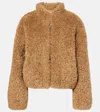 Isabel Marant Étoile Anasta Faux-fur Jacket In Brown