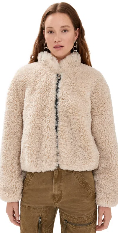 ISABEL MARANT ÉTOILE ANASTA JACKET ECRU