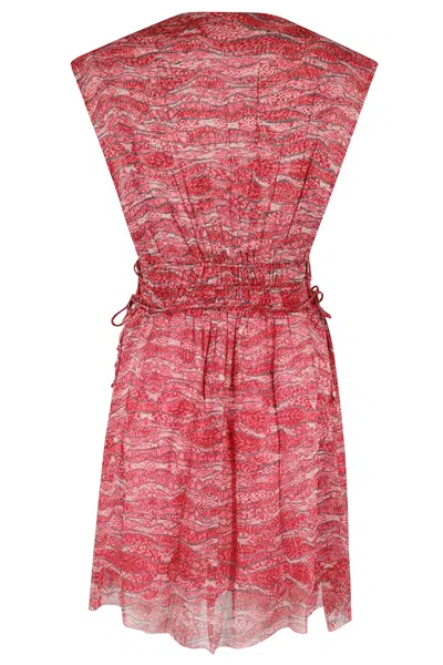 Isabel Marant Étoile Anawa Red Viscose Dress In Rd
