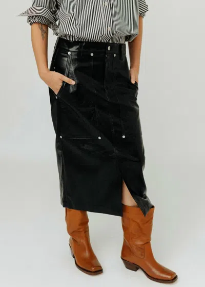 Isabel Marant Étoile Angele Skirt In Black