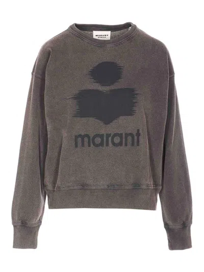Isabel Marant Étoile Anthracite Mobyli Sweatshirt In Gray