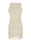 Isabel Marant Étoile Off-white Aralia Minidress In White