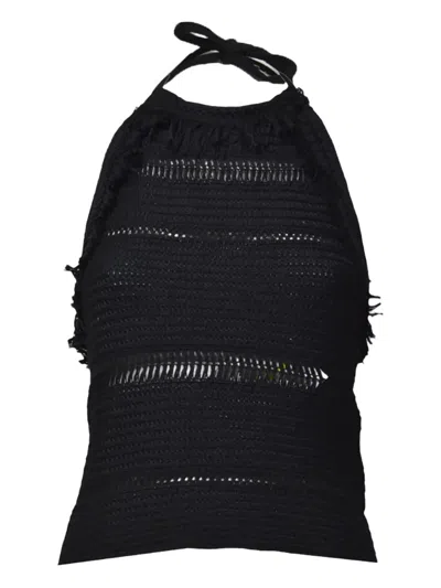 ISABEL MARANT ÉTOILE ARALIANE HALTERNECK TOP