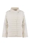Isabel Marant Étoile Ecru Padded Jacket With Removable Sleeves For Women