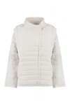 Isabel Marant Étoile Ecru Padded Jacket With Removable Sleeves For Women In Beige