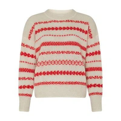 Isabel Marant Étoile Aretha Crewneck Sweater In Beige