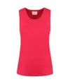 Isabel Marant Étoile Sleeveless Arielle Tank Top With Round Neck In Red