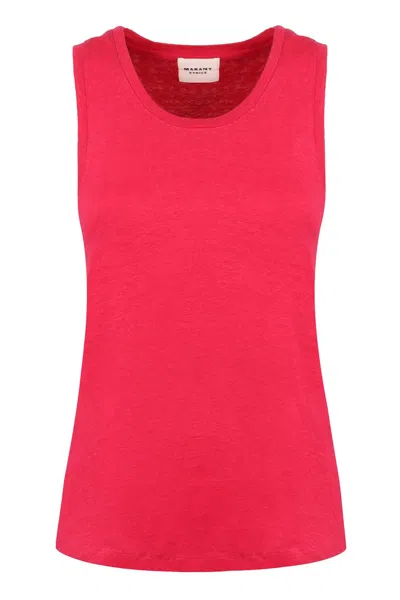Isabel Marant Etoile Arielle Tank Top In Red