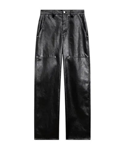 ISABEL MARANT ÉTOILE ISABEL MARANT ÉTOILE ARIETE STRAIGHT LEG TROUSERS