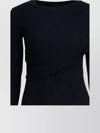 Isabel Marant Étoile Asymmetric Long Sleeve Draped Top