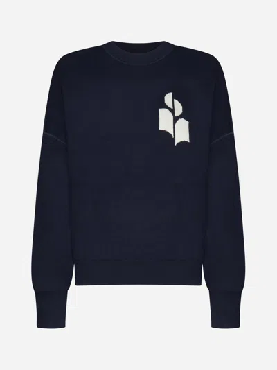 ISABEL MARANT ÉTOILE ATLEE COTTON AND WOOL BLEND SWEATER