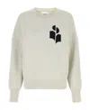 Isabel Marant Étoile Isabel Marant Etoile Marisans Sweater With Logo Intarsia In White
