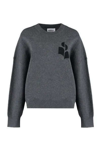 ISABEL MARANT ÉTOILE ISABEL MARANT ÉTOILE ATLEE LONG SLEEVE CREW-NECK SWEATER