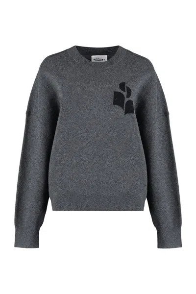ISABEL MARANT ÉTOILE ISABEL MARANT ÉTOILE ATLEE LONG SLEEVE CREW-NECK SWEATER