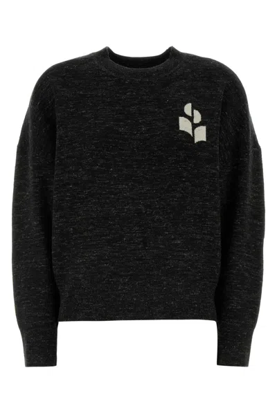 Isabel Marant Étoile Isabel Marant Etoile Atlee Melange Viscose-blend Sweater In Gray