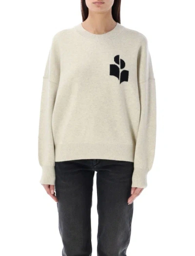Isabel Marant Étoile Atley Logo Sweater In Grey