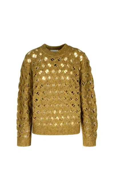 ISABEL MARANT ÉTOILE AURELIA BEIGE ACRYLIC BLEND SWEATER