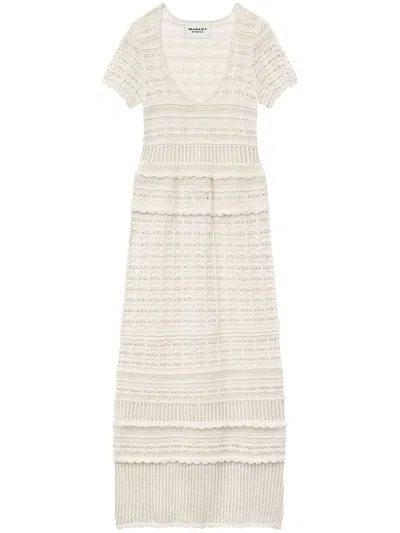 Isabel Marant Étoile Aurore Dress In Neutrals