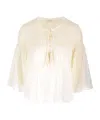 Isabel Marant Étoile Axeliana Blouse In Ecru In White