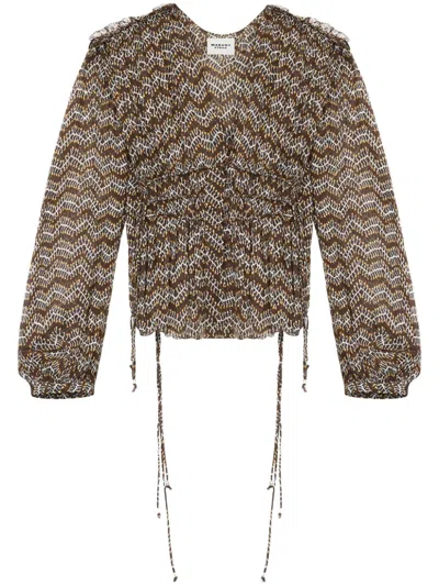 Isabel Marant Étoile Axeline Top In Black