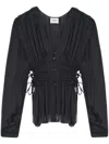 Isabel Marant Étoile Axeline Top In Black