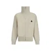 Isabel Marant Étoile Axelle Cotton Cardigan In Gray